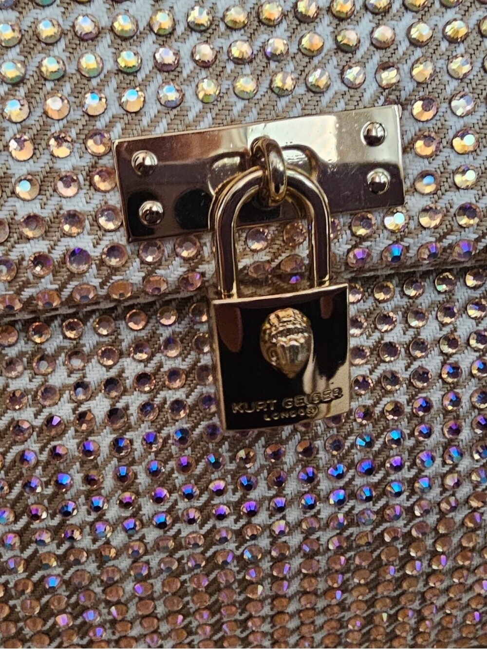 Kurt Geiger London Medium Brixton Crystal Bag NWT